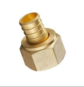 Adaptateur <span class=keywords><strong>d</strong></span>'écrou pivotant en laiton sans plomb PEX F1807 3/4 pouces PEX X 3/4 pouces <span class=keywords><strong>FIP</strong></span> raccord de plomberie en gros - Product Image 4