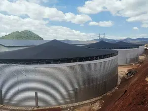 Tanque de armazenamento de alta demanda, 100 metros cúbicos, 10000 metros cúbicos, tanque de armazenamento para uso industrial, do fabricante chinês