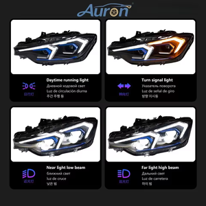 Faros Delanteros LED AURON para Auto, 6000K, 36W, 6000 Lúmenes, Chip LED, Serie 3 F30/F35 2013-2018, 12V, Nueva Luz de Actualización Retrofit - Product Image 3