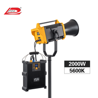 Lumière LED de photographie haute puissance Saturn (PDL) S2000D 2000W 5600K avec télécommande - Éclairage professionnel pour le cinéma et la télévision
