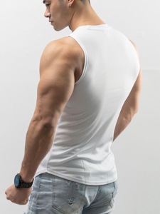 Customise Men Plus Size <b>Running</b> <b>Singlets</b> Gym Tank Top Lightweight Premium Quality Heat-Transfer Printed Washed Jogging Wear - Product Image 3