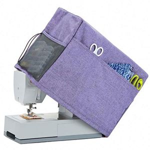 Housse de protection anti-poussière à enroulement pour machines à coudre industrielles BSCI – Rangement automatique des pièces et fournitures - Product Image 1