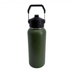 Bouteille isotherme en acier inoxydable de 1000 ml, écologique, personnalisable pour entreprise, sport, camping, double paroi, 6-12 (ventes en gros) - Product Image 3