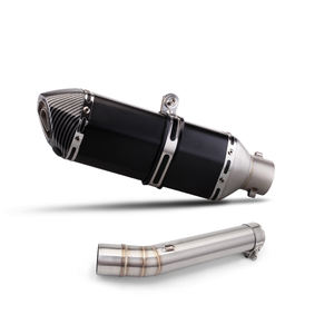 Tuyau d'échappement Slip-On en acier inoxydable pour silencieux central de moto pour CB1300 FZS600 Compatible FZS 600 Fazer 1998-2003 CB1300 - Product Image 1