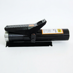 Pompe hydraulique à flux axial pneumatique, corps en acier, couleur noire, certifiée CE, légère (8,5-9 kg), pour cric hydraulique - Product Image 1
