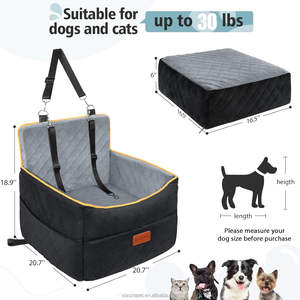 Outdoor Travel Wasch barer Hund Autos itz Haustier Träger bett Multi Scene <span class=keywords><strong>Dog</strong></span> Booster <span class=keywords><strong>Seat</strong></span> Neues Design Großhandel Hersteller OEM - Product Image 6