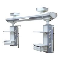 HFP-C + C séparation sèche et humide meubles de salle d'opération d'hôpital tour chirurgicale multifonctionnelle pont suspendu de lit d'ICU