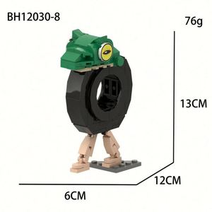 Best Seller Tung Tung Tung Sahur <b>Plastic</b> <b>Blind</b> Box Mystery Toys Ornaments Italian Brainrot for Ages 8-13 - Product Image 6