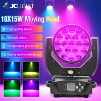 Mise à niveau du nouveau design Martin Mac Aura 19x15w Led Zoom Stage Light Dj Rgbw 4 en 1 Wash Moving Head Light
