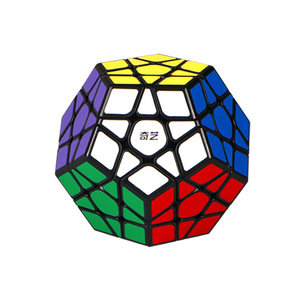 Qiyi Dodecahedron 5x5 Magic Cube édition professionnelle avec autocollants couleur noire-S2 pour adolescents de 8 à 13 ans unisexe - Product Image 3