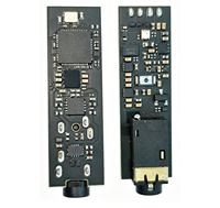 Módulo Decodificador DAC de Audio Digital CT7601 y CS43131, Salida Única de 3.5mm + Botón Único, PCM de hasta 32 bits/768kHz y DSD512