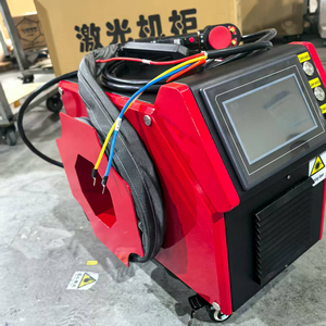 Machine de nettoyage au laser à impulsions haute vitesse et haute précision 300W pour l'élimination de la rouille, acier inoxydable, bois, UPVC, tête laser Raytools, portable - Product Image 3