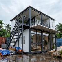 Maison conteneur détachable à haute efficacité énergétique, directement de l'usine, pour salon, chambre, café, écoles, supermarchés