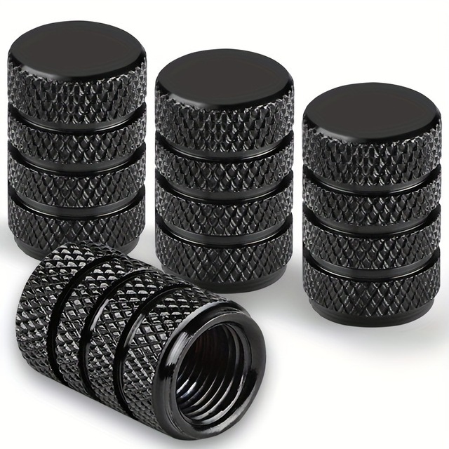 Aluminum Alloy Colored American Valve Cap, Car Tire Valve Cap, Bicycle Dust Cap