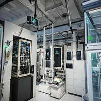 Machine d'essai d'impact de casque de système informatique à double voie HT-6011-B laboratoire 220v pour l'équipement de sécurité d'essai avec 1 an de garantie