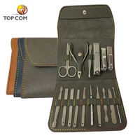 Kit de pédicure professionnel, avec emballage personnalisé pour ongles, 50 pièces