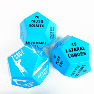 Cubo de Ejercicio Personalizado de 12 Caras, Cubo de Yoga Antiestrés, <span class=keywords><strong>Dados</strong></span> de Ejercicio de Espuma EVA PU para Fitness - Product Image 6