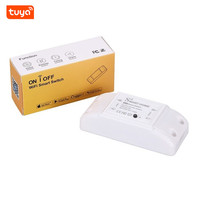 Variateur de lumière intelligent universel pour maison connectée, contrôle WiFi, courant max. 10A, télécommande sans fil, disjoncteur 90-220V, interrupteurs d'éclairage