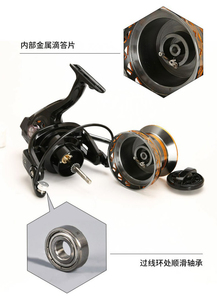 Copa de Metal Surf Cast carrete de pesca 20KG Max Drag 9000-12000 <span class=keywords><strong>tiro</strong></span> largo agua salada carrete giratorio bobina carrete de pesca - Product Image 5