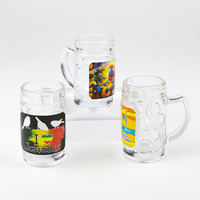 Fabrication sur mesure de verres à shot miniatures avec poignée, impression de logo, souvenir touristique, tasse à bière