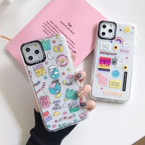 Étui de téléphone portable Leadingplus mignon en forme de dinosaure de dessin animé en TPU, résistant aux chocs et à l'eau, pour <span class=keywords><strong>11</strong></span> Pro Max - Product Image 1