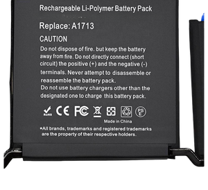 <span class=keywords><strong>แบ</strong></span><span class=keywords><strong>ต</strong></span>เตอรี่แล็ปท็อป A1713ใหม่ A1708สำหรับ <span class=keywords><strong>MacBook</strong></span> <span class=keywords><strong>Pro</strong></span> Retina 13 ''<span class=keywords><strong>แบ</strong></span><span class=keywords><strong>ต</strong></span>เตอรี่แล็ปท็อป A1708 - Product Image 2