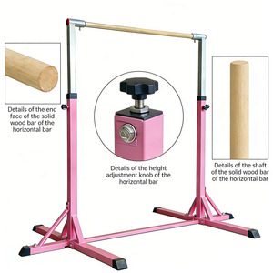 Barre horizontale réglable en hauteur sans perçage, barre <span class=keywords><strong>de</strong></span> fitness <span class=keywords><strong>de</strong></span> type cadre, best-seller - Product Image 6