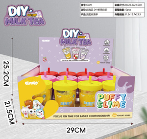2025 nuevos tipos de Kits de limo DIY, jugo de plástico hecho a mano, limo de gelatina en rosa, melocotón, amarillo, naranja, colores de frutas - Product Image 2
