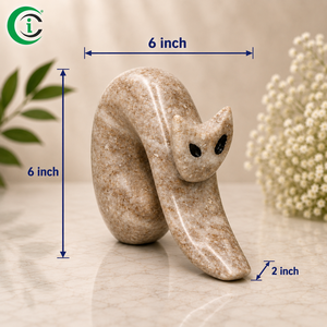 Figurine de chat en marbre gris de qualité supérieure, 6 pouces, sculpture décorative en pierre artisanale pour la maison, le bureau, la bibliothèque, la table basse - Product Image 2