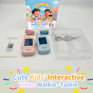 2026 Model baru Video interkom isi ulang <span class=keywords><strong>2</strong></span>.4G Audio bening dengan 30Mixel Video langsung untuk hadiah anak-anak Walkie-talkie - Product Image 6