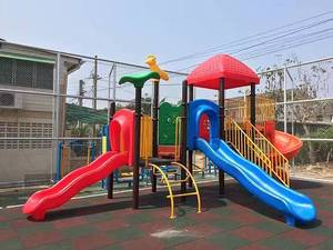 <span class=keywords><strong>Sunny</strong></span> Yellow Kids Outdoor Playground Slide Set con Rocking Horse Fun Juego educativo para las aventuras activas de los niños - Product Image 6