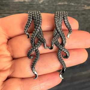 <strong>Octopus</strong> Tentacles Exaggerated <strong>Earrings</strong> Retro Niche Delicate <strong>Earrings</strong> Retro Design Sense of Temperament <strong>Earrings</strong> - Product Image 1