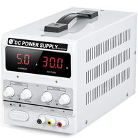 Alimentation régulée haute précision MS305D avec ventilateur intégré, grande capacité de charge, alimentation à courant stabilisé