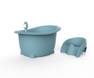 <span class=keywords><strong>Bañeras</strong></span> Portátiles de Plástico PP para Bebés, Bañera Grande con Asiento - Product Image 2