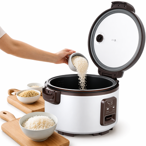 Autocuiseur Électrique Commercial AGAHPAY Multifonction en Acier Inoxydable avec Fonction Chauffe-Plats et Mijoteuse pour Restaurants, Hôtels et Traiteurs - Product Image 3