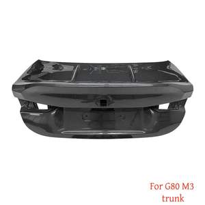 MRD Cocok untuk BMW G80 M3 G20 Serat Karbon Asli Gaya CSL Tutup Bagasi Belakang untuk Suku Cadang Modifikasi. - Product Image 4