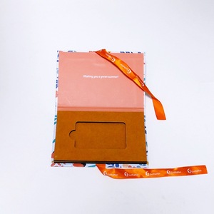 Die Cutting Art Paper Invitation VIP Card Box Custom Design Card Box Packaging