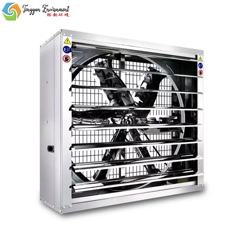 Вытяжной вентилятор, система испарительного охлаждения для теплицы/птицефабрики/курятни