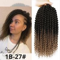Tresses douces en fibre de kanka japonaise, cheveux court pour passion pré-passion, mèches crépues simples, boîte