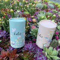 Conception personnalisée et couleur Emballage de luxe de qualité Parfum Boîte cylindrique Tube de papier pour thé café