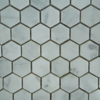 Carreaux de mosaïque en marbre blanc, design moderne, parquet écologique, résistant à l'eau, pour la décoration des sols et des murs de la cuisine et de la salle de bain