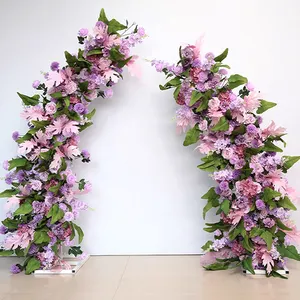 Paisagismo Decoração de Casamento Balões de Flores Artificiais Flores Reais Decorar Prateleiras de Garras de Ferro Arcos de Casamento Quadros