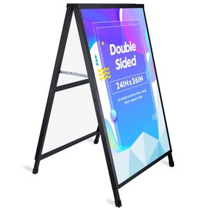 Cadre d'affichage publicitaire A1 personnalisable en aluminium à clipser pour la vente en gros - Product Image 1