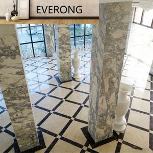Columnas de Mármol con Patrón Blanco y Negro Pulido Personalizado, Pilares Grandes de Piedra Natural para Edificios Comerciales, Ideales para Vestíbulos de Hoteles de Lujo - Product Image 6