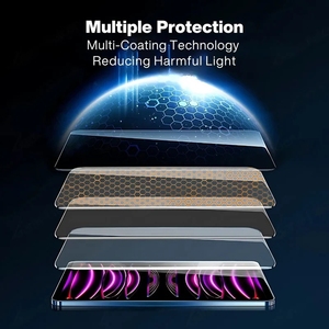 ฟิล์มกันรอยกระจกนิรภัย 9H สำหรับไอแพดโปร ไอแพดแอร์กาวเต็มแผ่น ฟิล์มกระจกเต็มจอ - Product Image 4