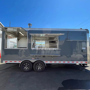 Camionnette de cuisine mobile sur mesure, remorque de restauration rapide, <span class=keywords><strong>camion</strong></span> de tacos mobile, remorque de concession, <span class=keywords><strong>camion</strong></span> de barbecue, personnalisable - Product Image 1