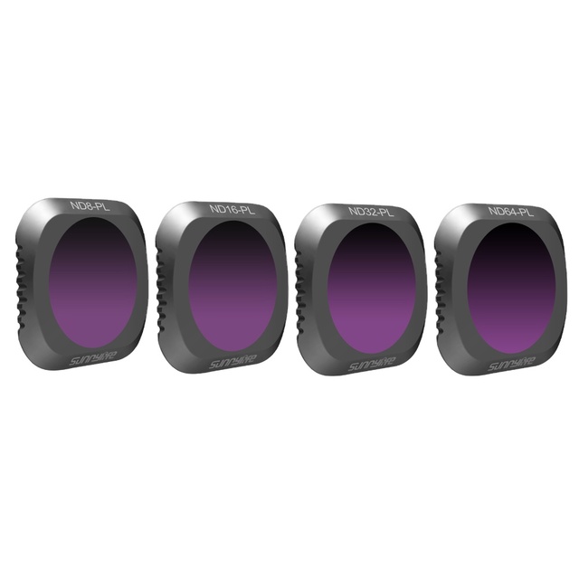 Sunnylife 4pcs/set ND8-PL ND16-PL ND32-PL ND64-PL Lens Filter for DJI MAVIC 2 PRO Drone