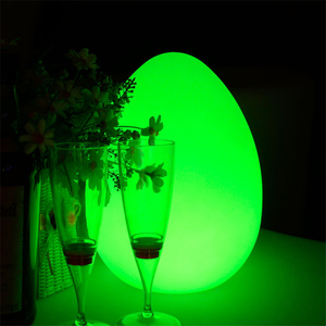 Lampe LED imperméable en forme d'œuf, lumières décoratives pour chambre à coucher, éclairage de vacances, lampe de table LED, lampes de nuit pour chambre d'enfant - Product Image 6