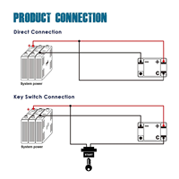 Alternateur pour voiturette de golf électrique, véhicule électrique, machine à empiler Star Car, voltmètre numérique LED 48 volts, jauge de batterie LED