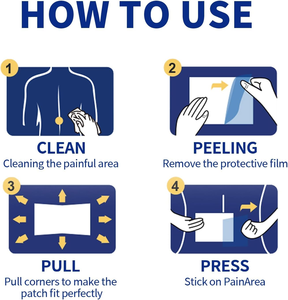 Patch <span class=keywords><strong>articulaire</strong></span> Glucosamine Chondroïtine Marque Privée Soin des Os Autocollant Direct Usine OEM ODM Soutien Longue Durée au Bien-être Corporel - Product Image 3
